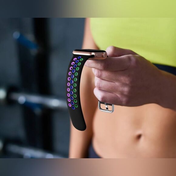 Lerobo 3 Pack Sport Bands Compatible with Apple Watch - Picture 3 of 10